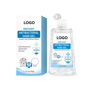 30 ml de gros format de voyage OEM désinfectant pour les mains sans eau